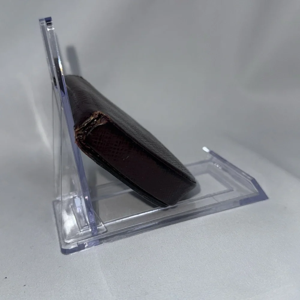 Louis Vuitton Burgundy Taiga Leather Coin Wallet/ Case | Women’s | Pre-Owned |